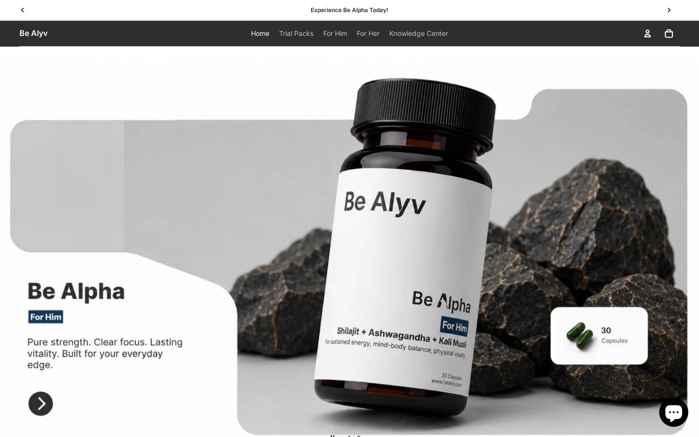 bealyv.com homepage screenshot