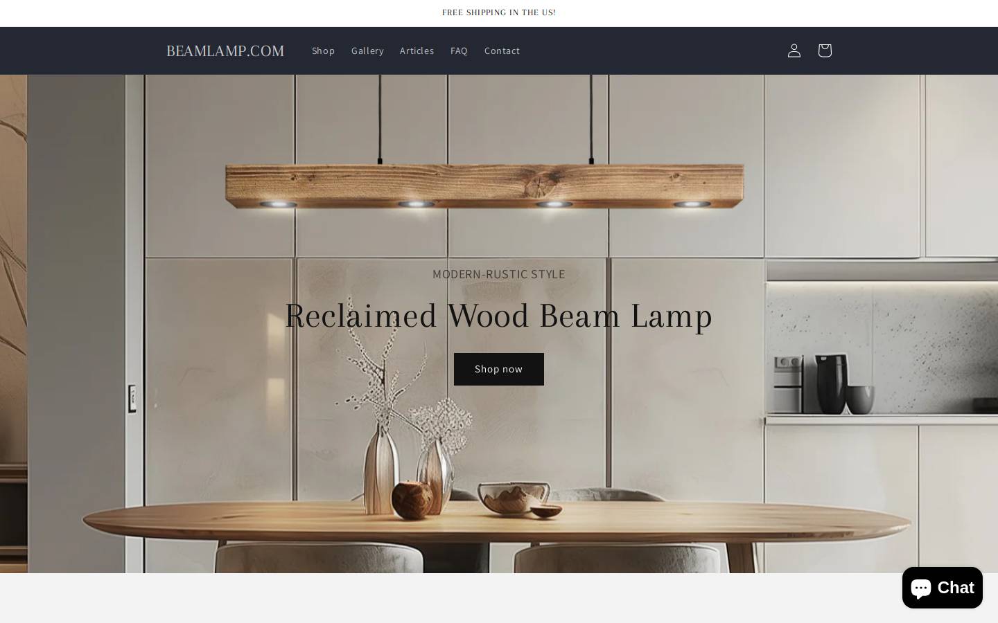 beamlamp.com homepage screenshot