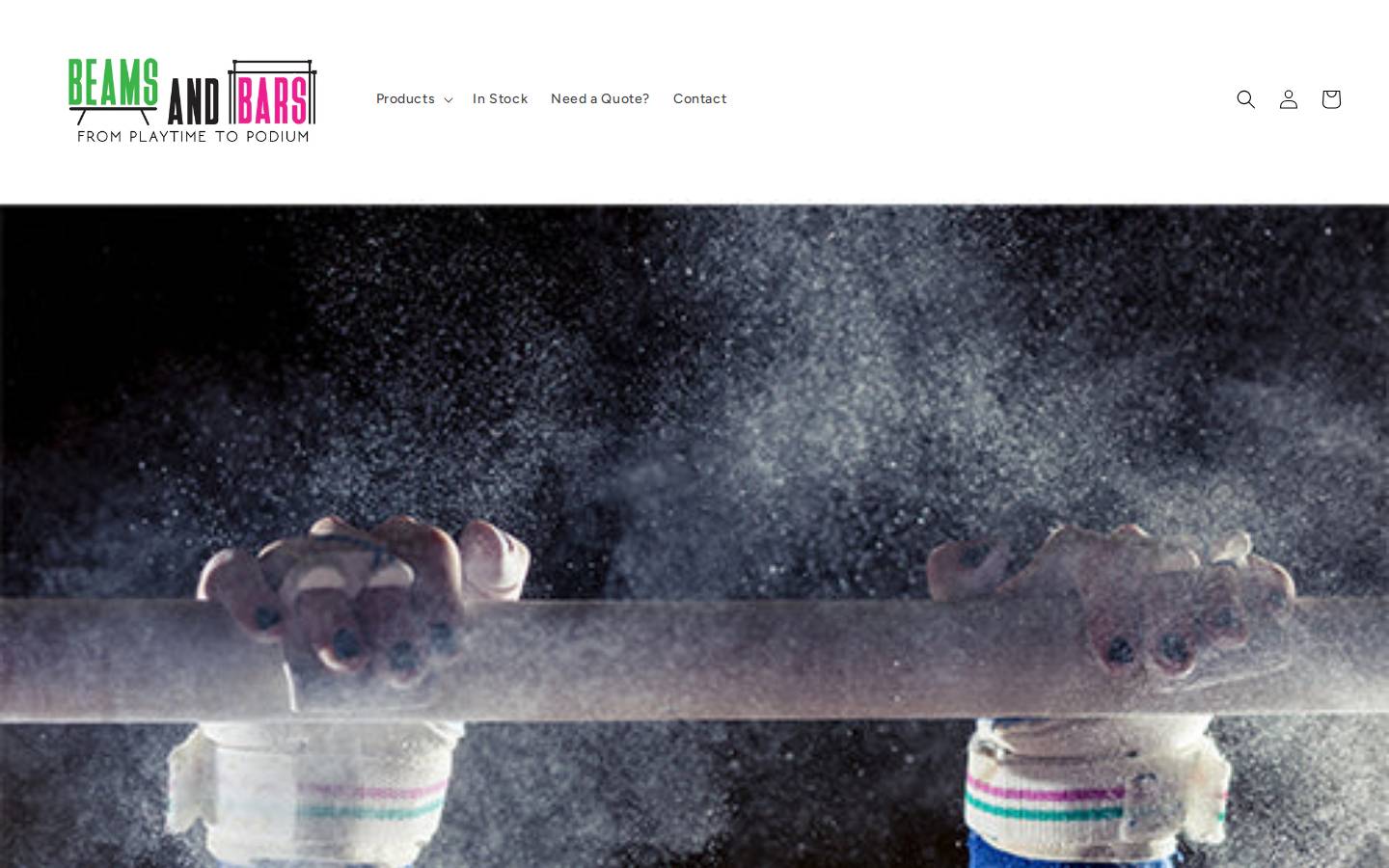 beamsandbars.co.nz homepage screenshot