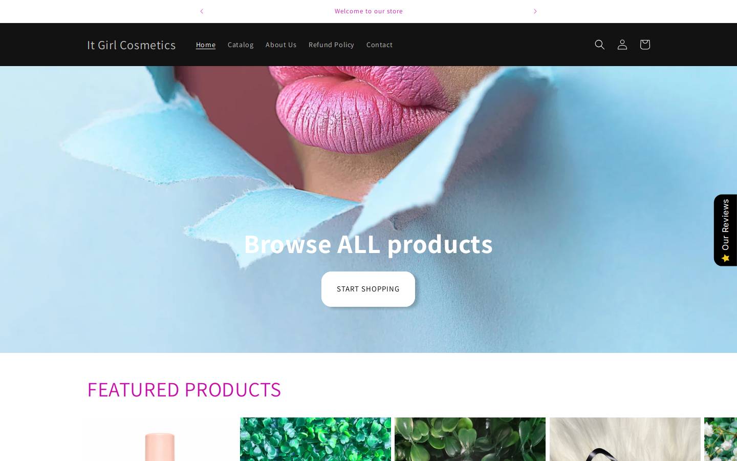 beanitgirl.com homepage screenshot