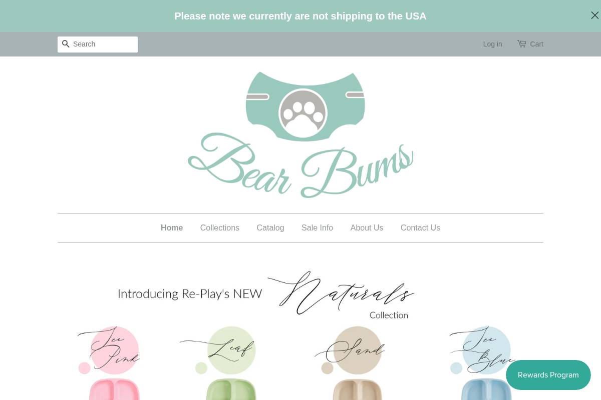 bearbums.ca homepage screenshot