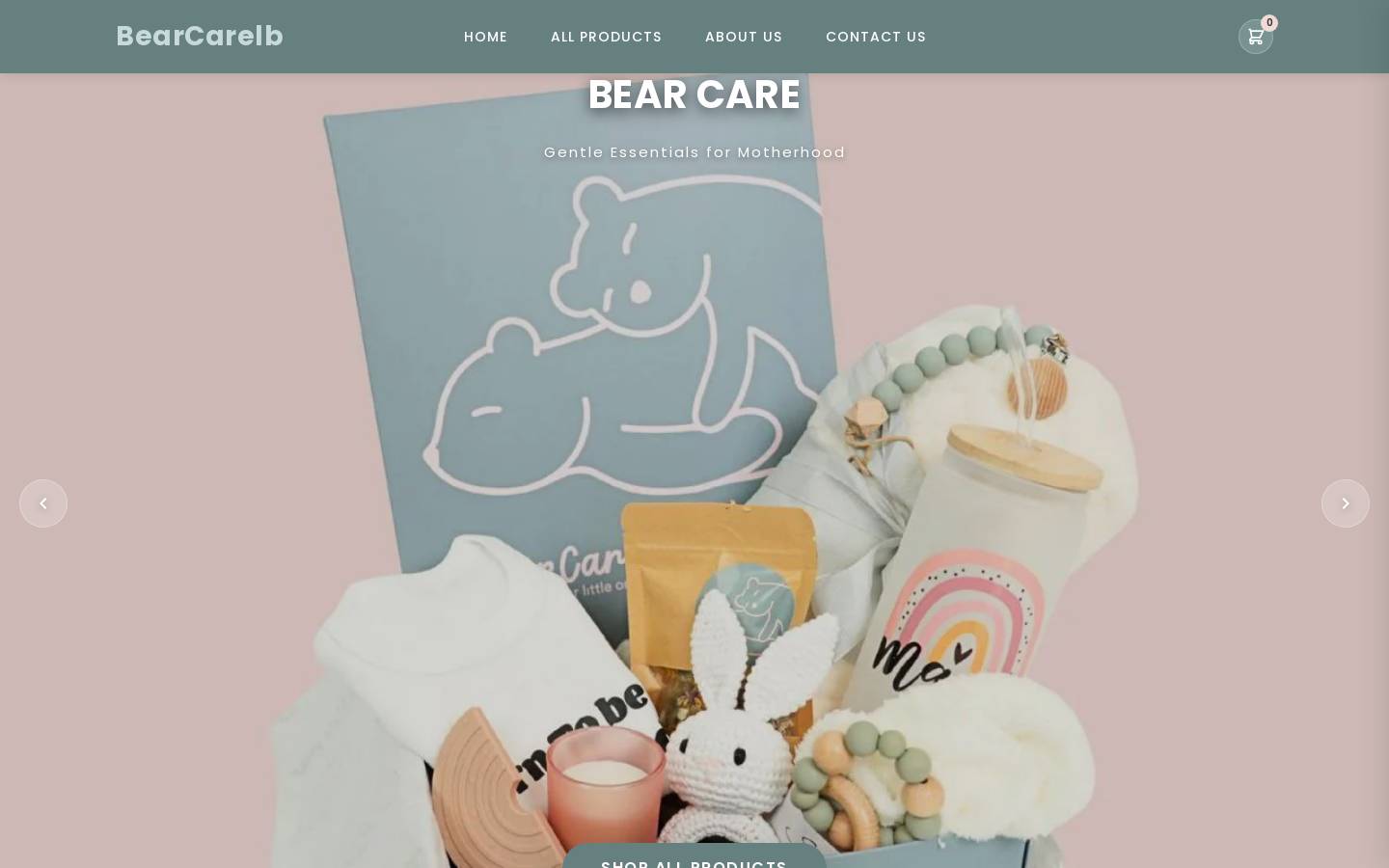 bearcarelb.com homepage screenshot