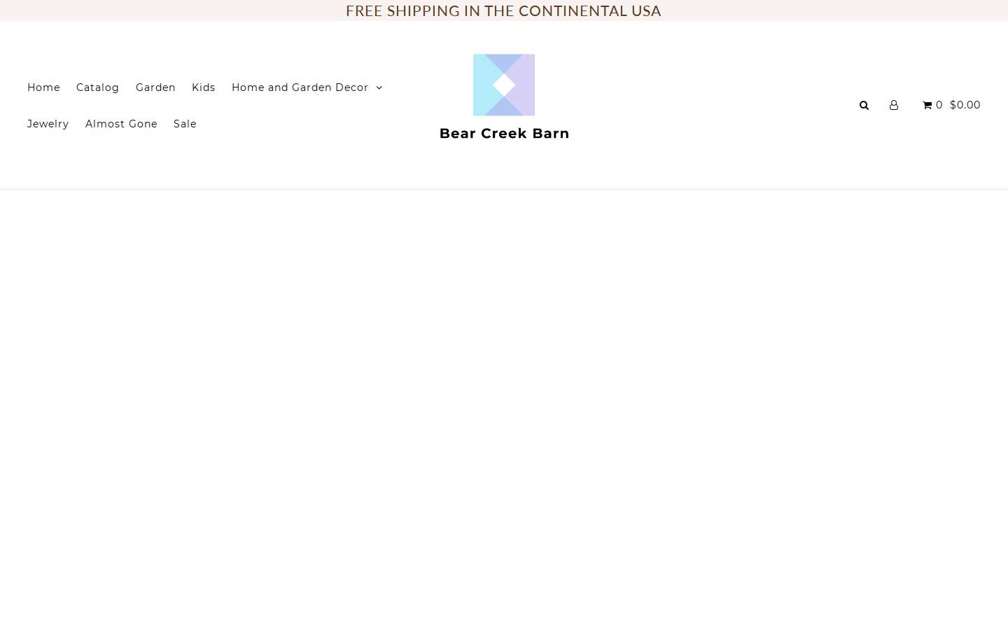 bearcreekbarn.com homepage screenshot