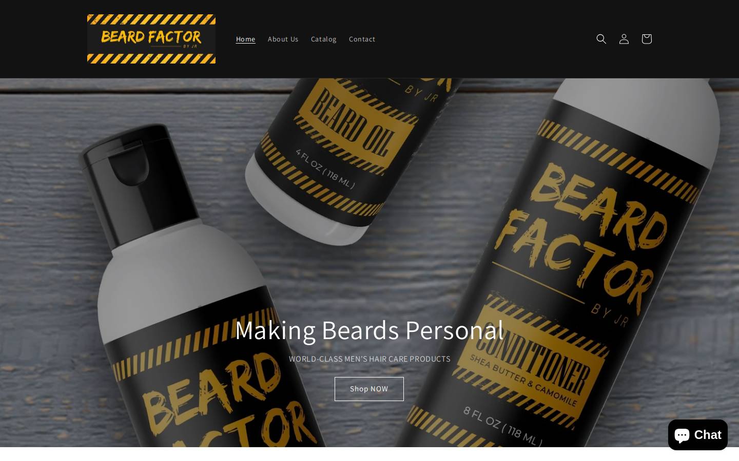 Beard Factor by JR homepage screenshot