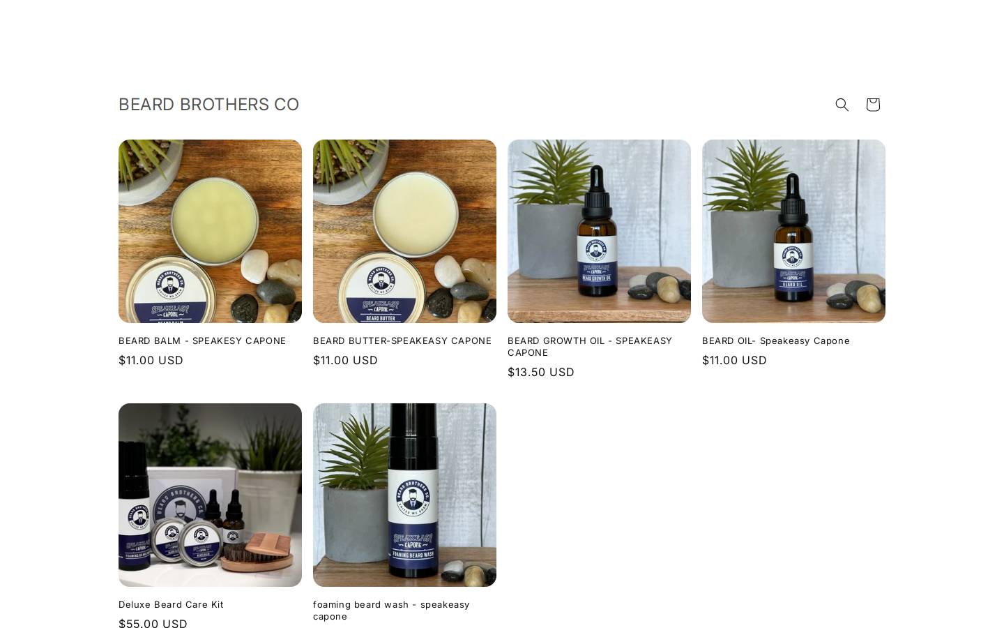 beardbrothersco.com homepage screenshot
