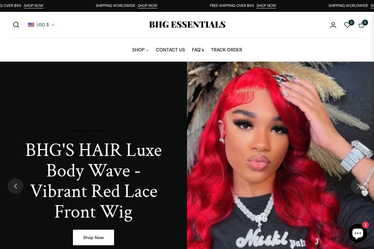 beardedhairguy.com homepage screenshot