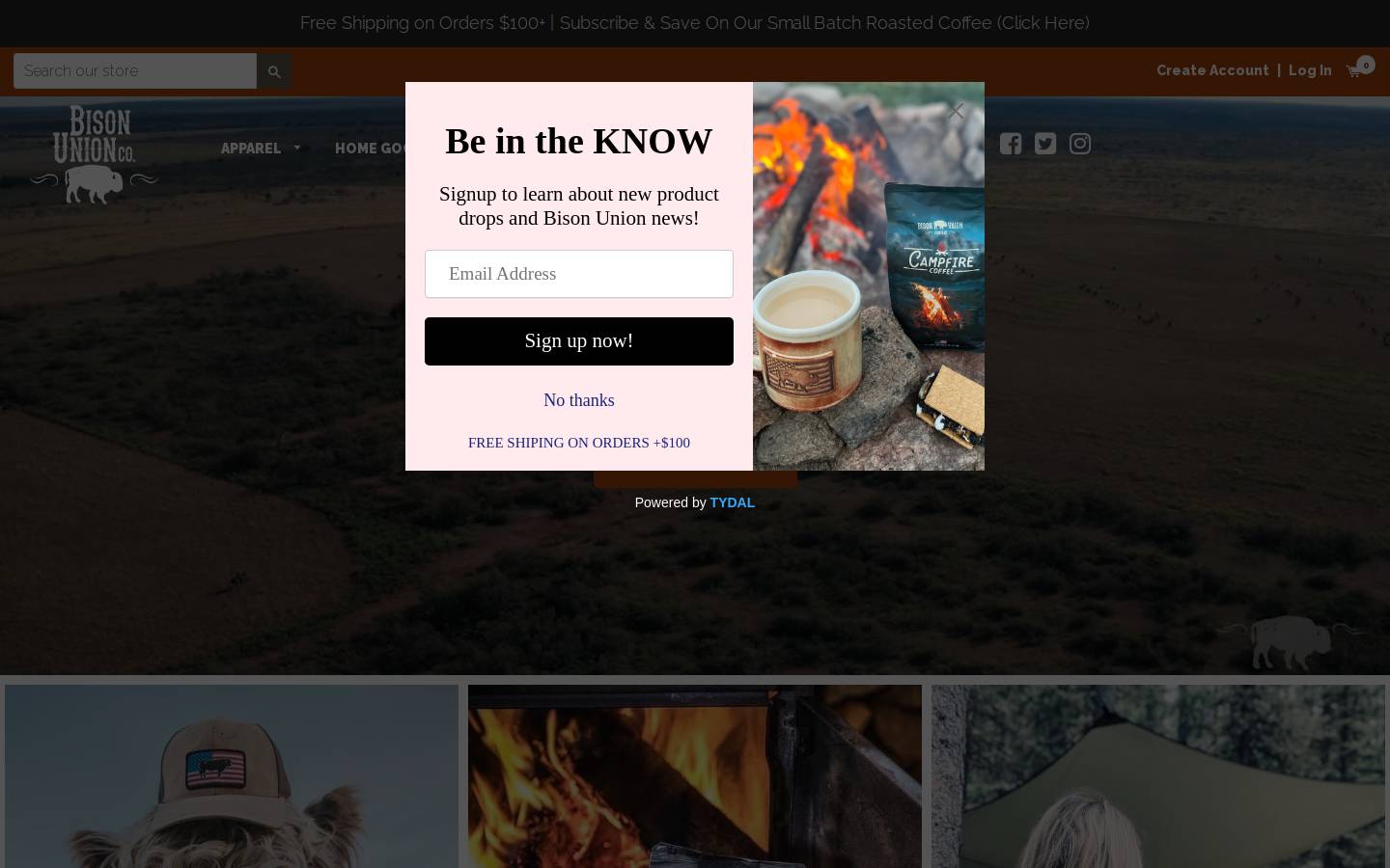 bearfightcoffee.com homepage screenshot
