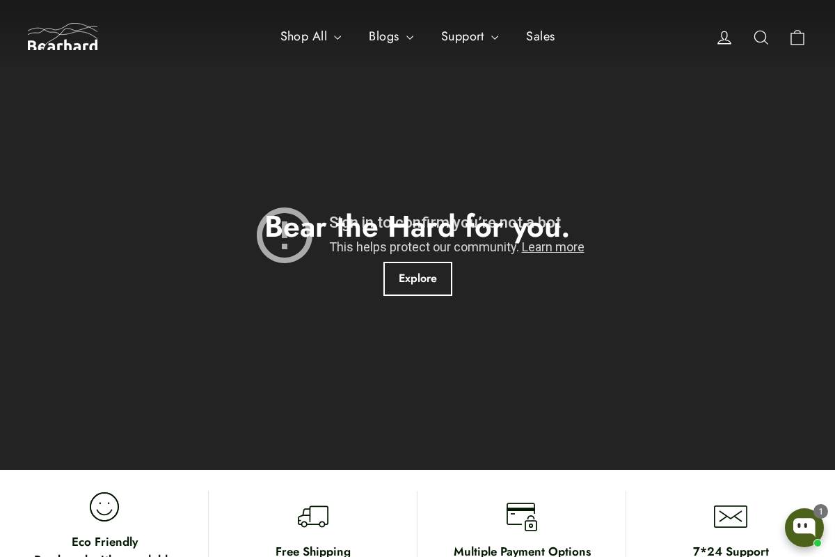 bearhard.top homepage screenshot