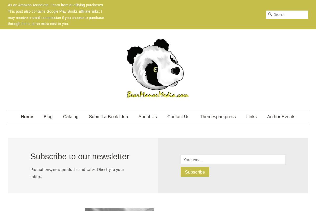 bearmanormedia.com homepage screenshot