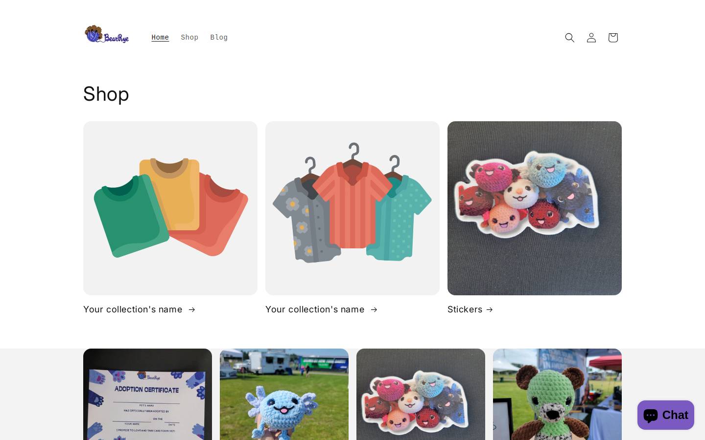 bearrye.com homepage screenshot