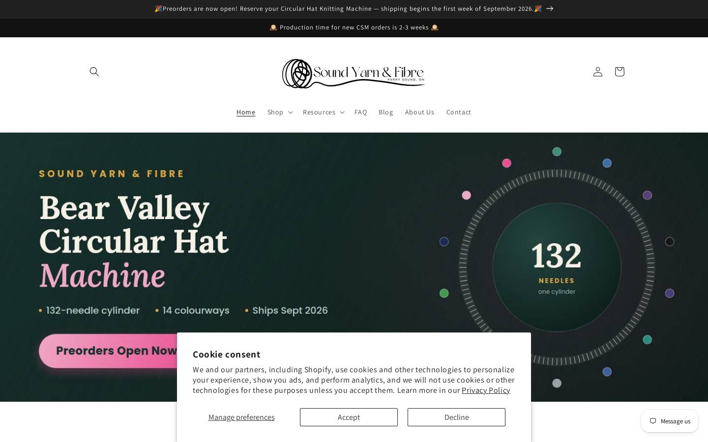 bearvalleyfibres.com homepage screenshot