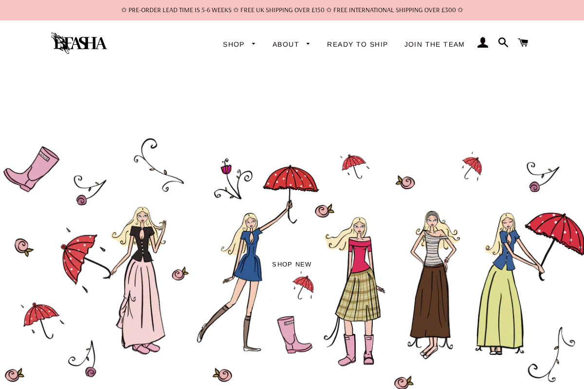 beashastudios.com homepage screenshot