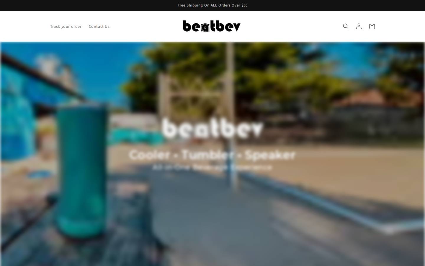 beatbev.com homepage screenshot