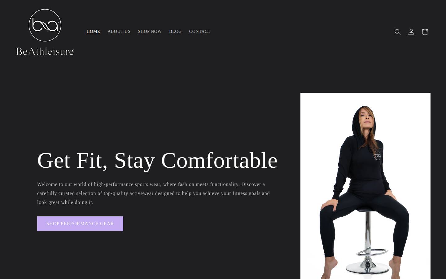 beathleisure.com homepage screenshot