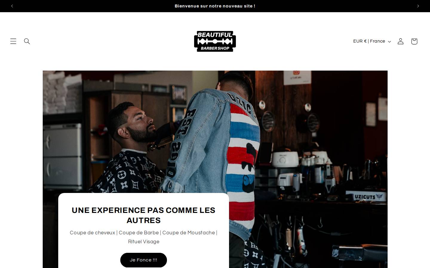 beautifulbarbershop.com homepage screenshot