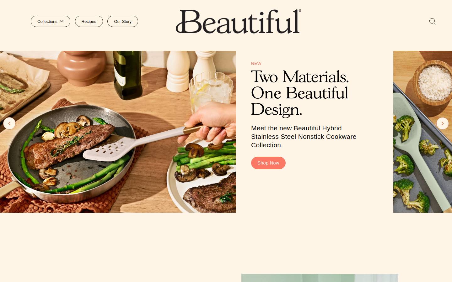 beautifulbydrew.com homepage screenshot