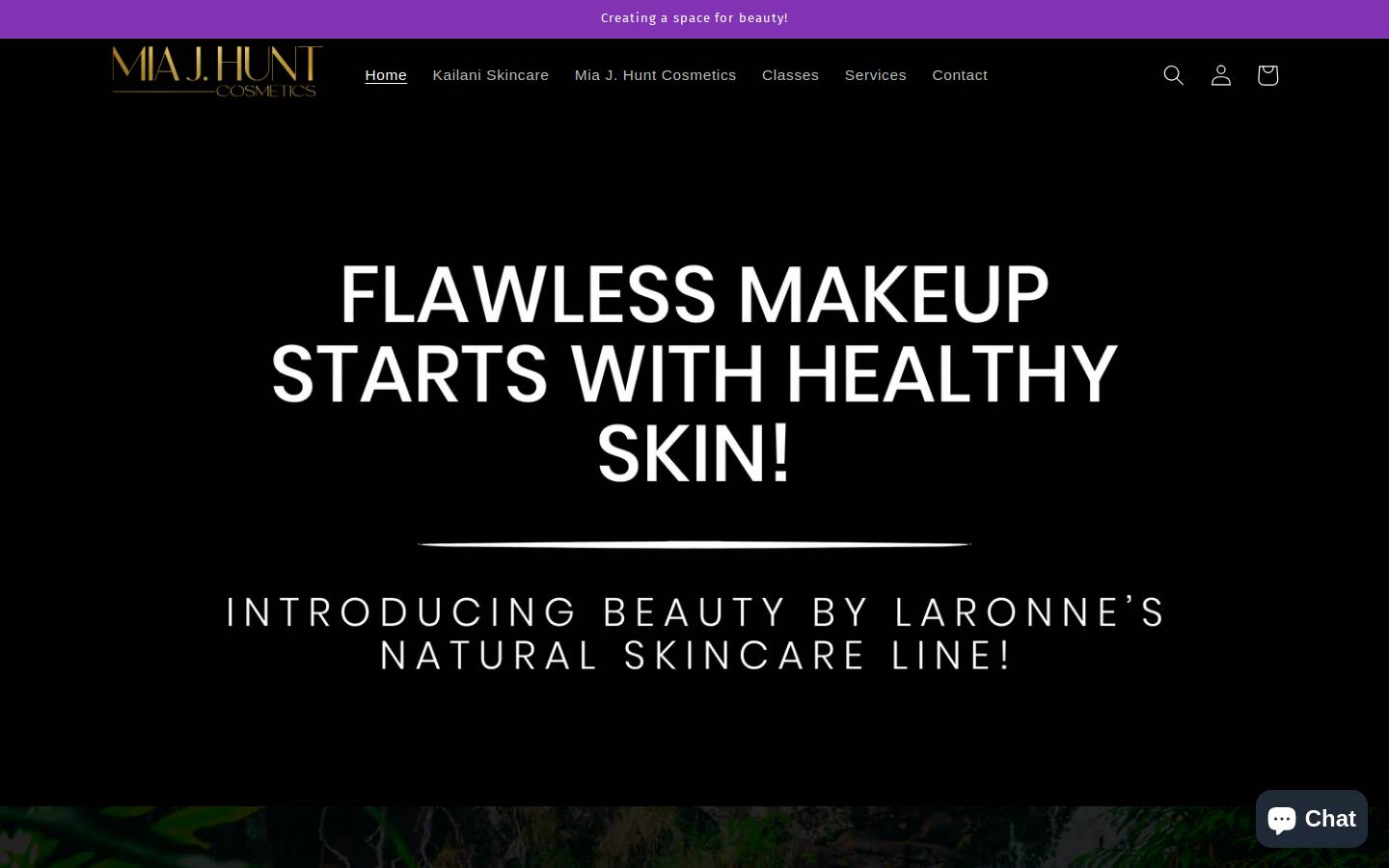 beautybylaronne.com homepage screenshot