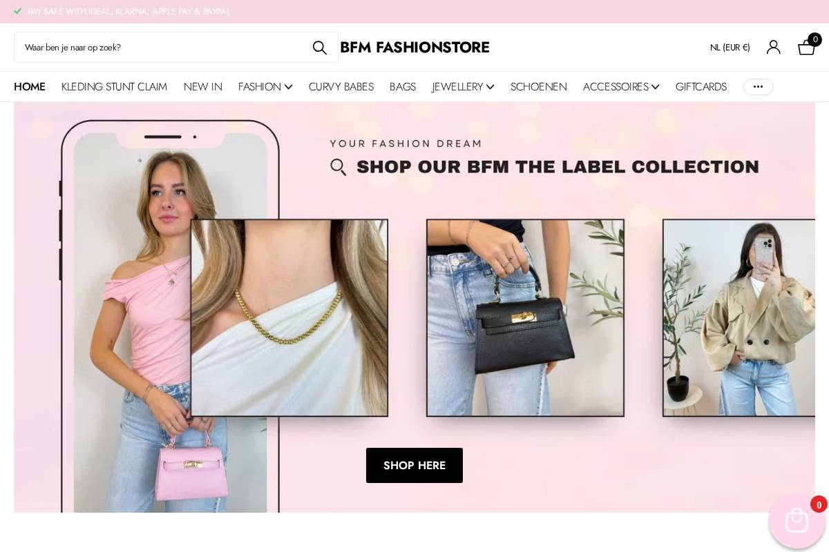 Beautyfashionmorecg homepage screenshot