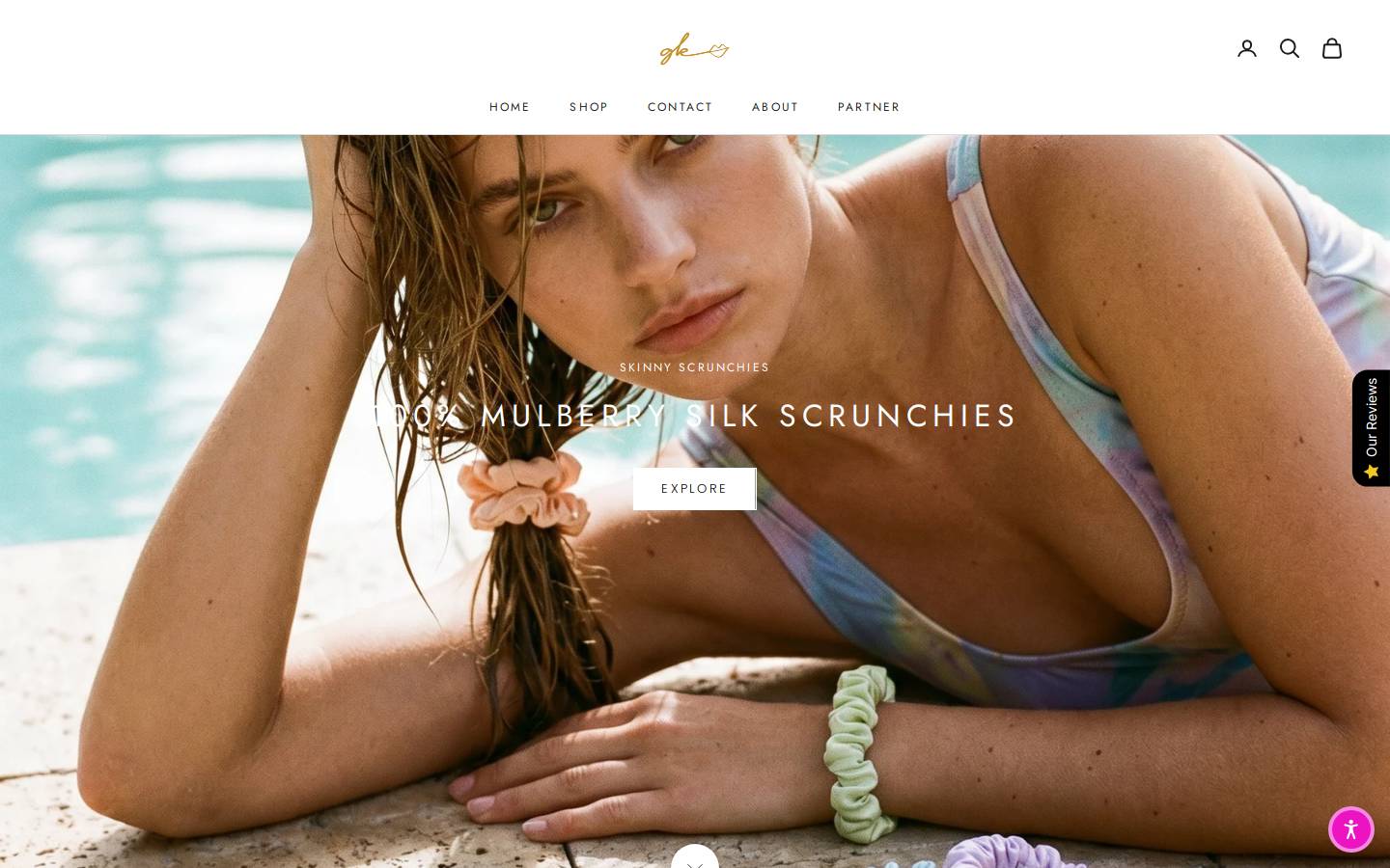 beautygk.com homepage screenshot