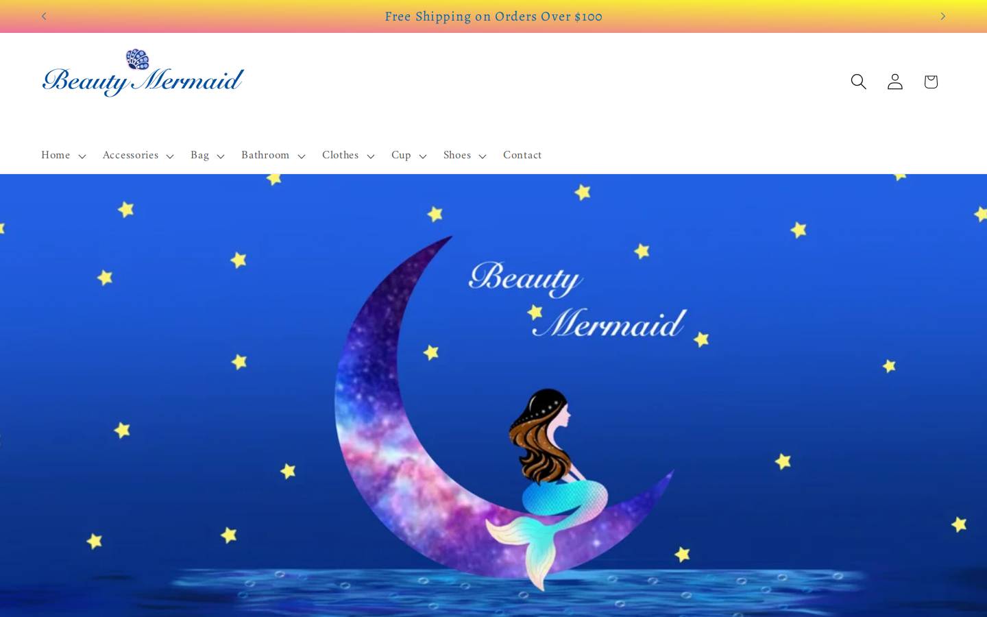 beautymermaid.com homepage screenshot