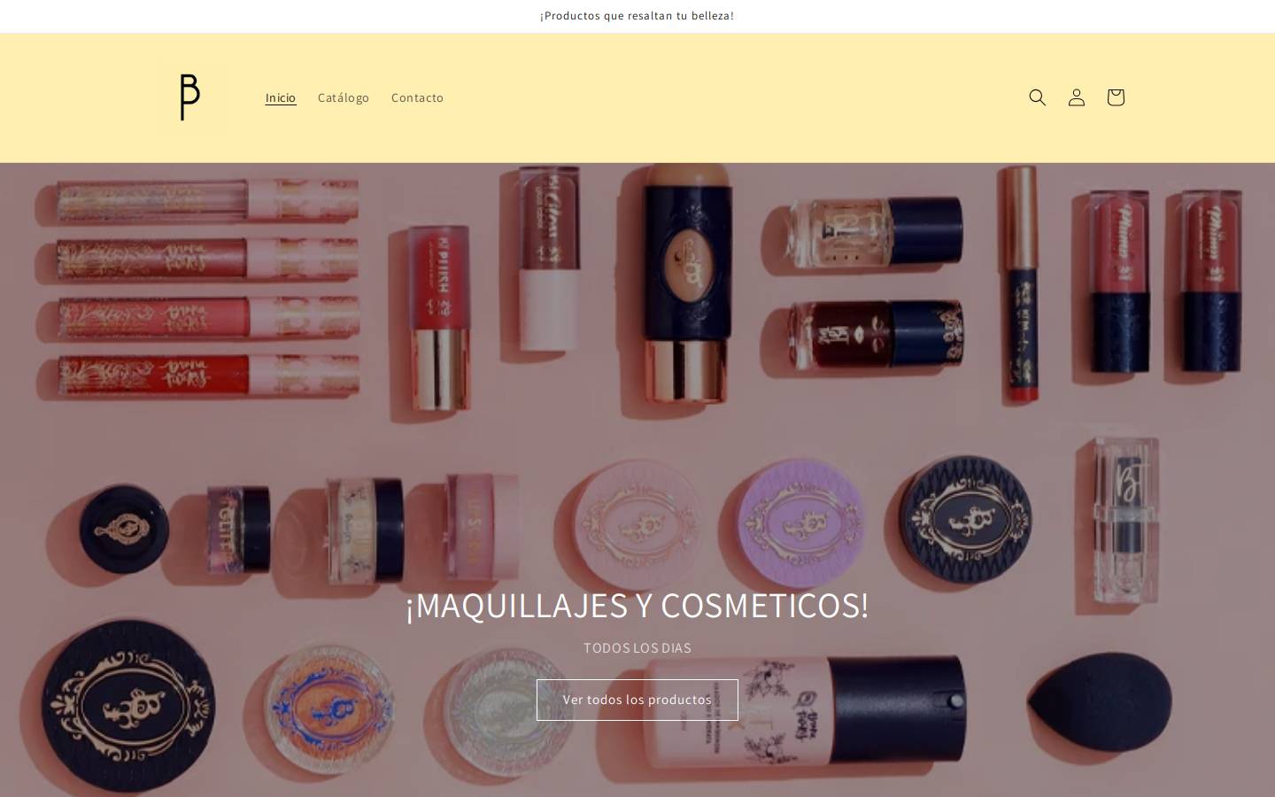 beautypoppy.store homepage screenshot
