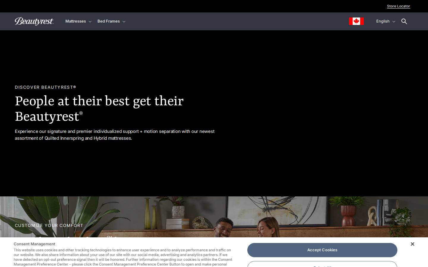 Beautyrest homepage screenshot