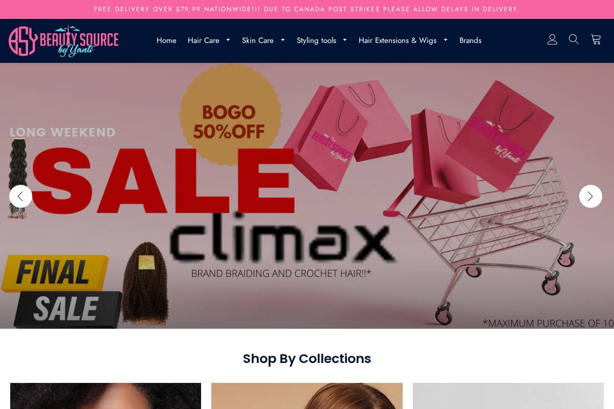 Beauty Source by Yanti homepage screenshot