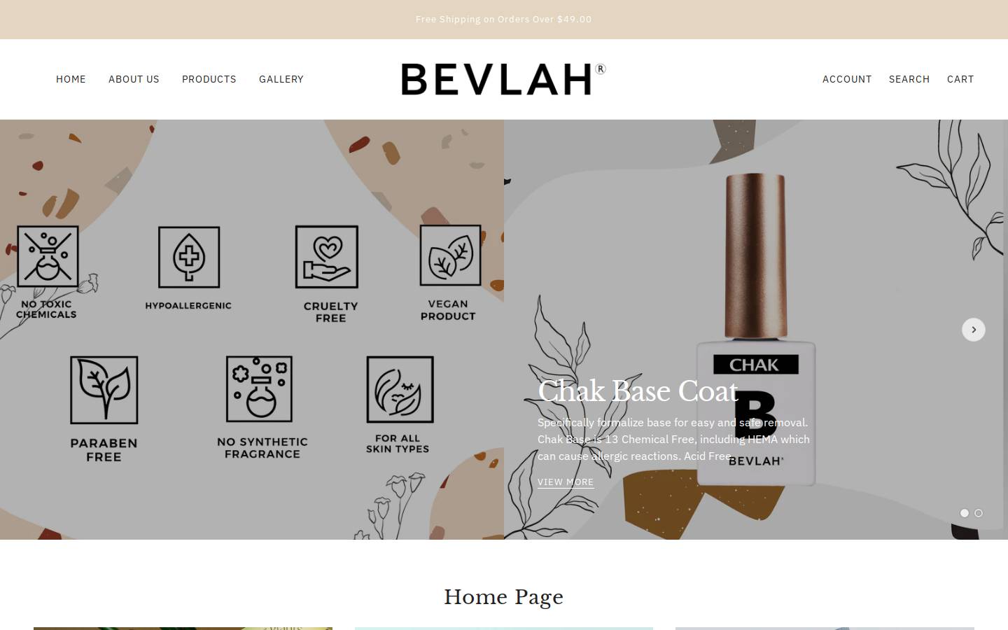 beautythatheals.com homepage screenshot