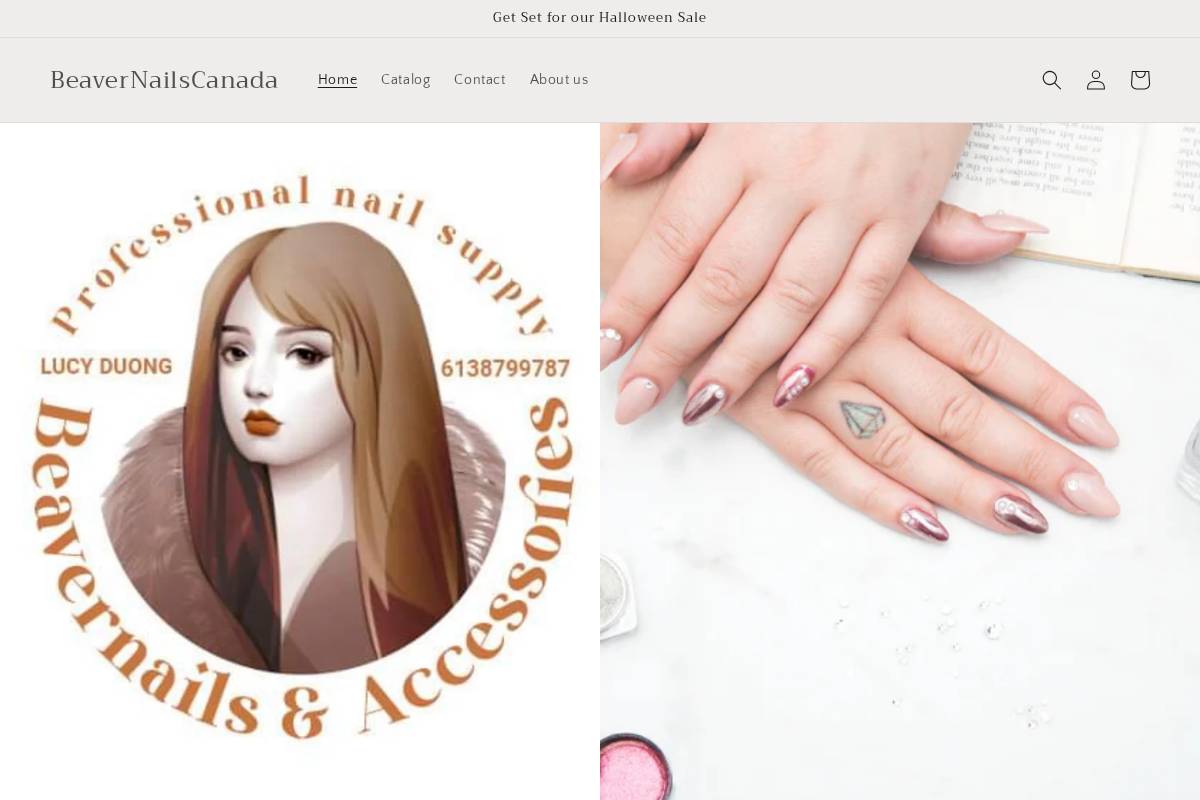 beavernails.com homepage screenshot