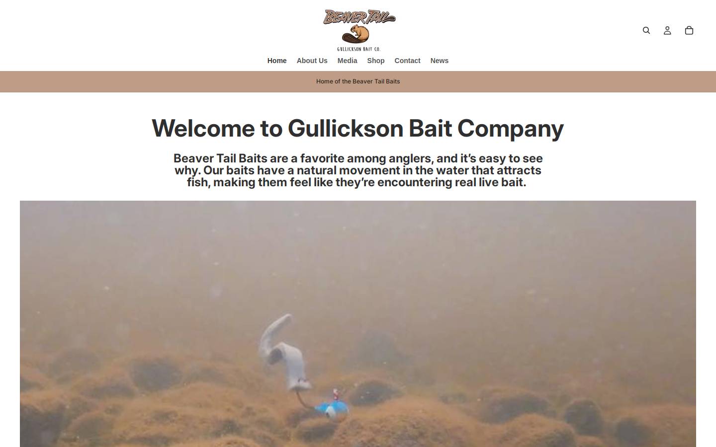 beavertailbait.com homepage screenshot