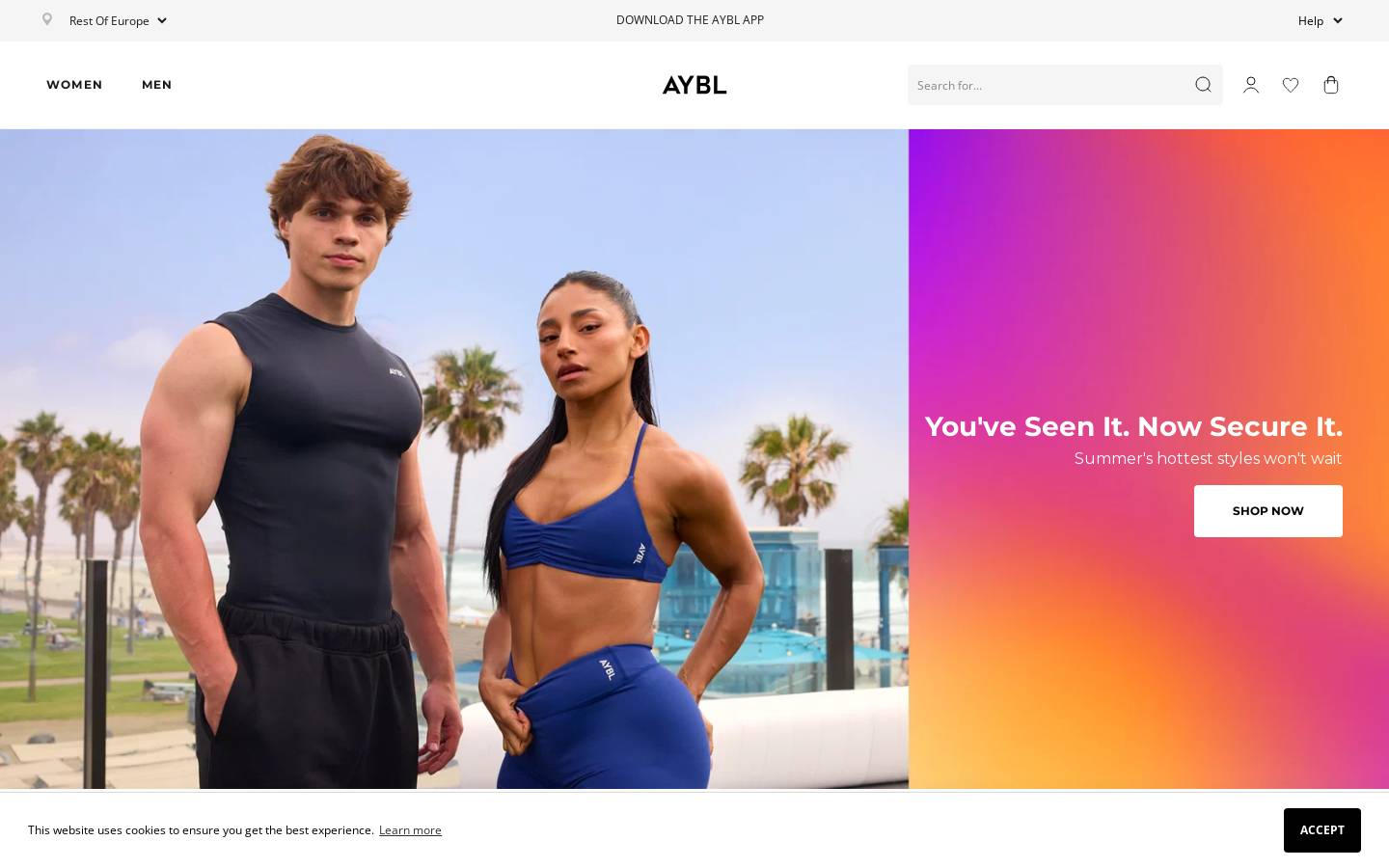 AYBL homepage screenshot