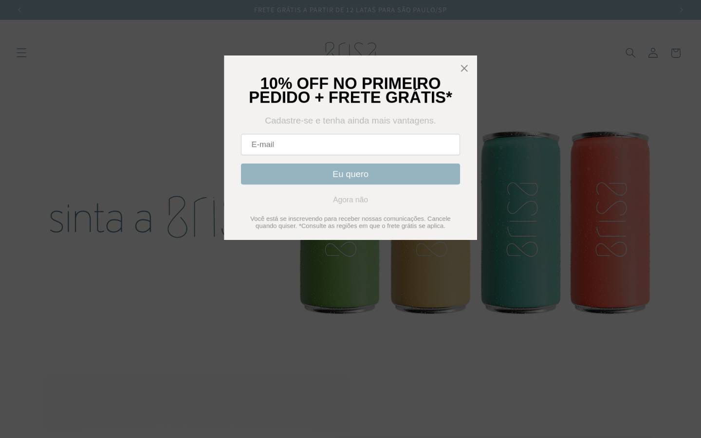 bebabrisa.com homepage screenshot