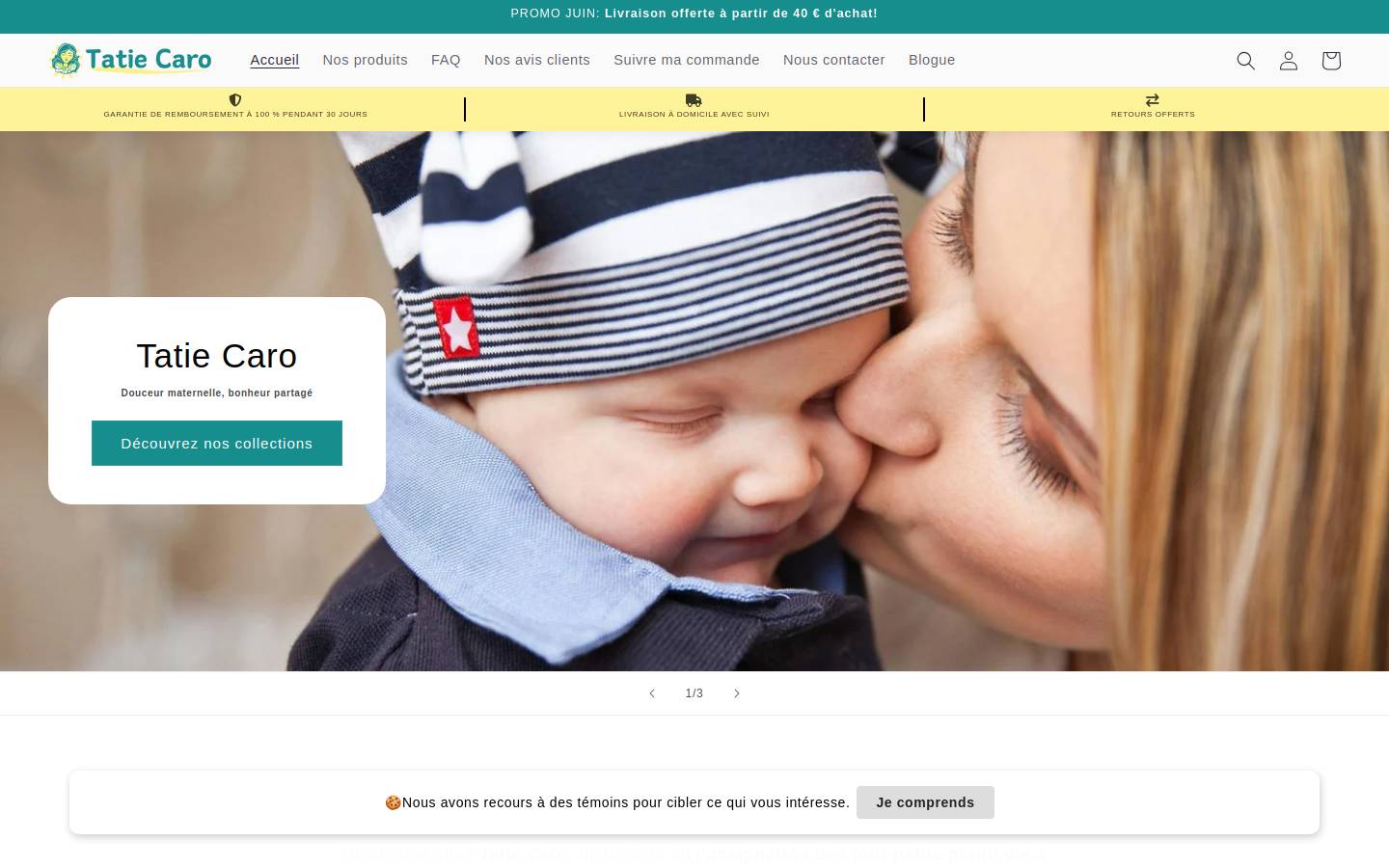 bebe-deco.com homepage screenshot