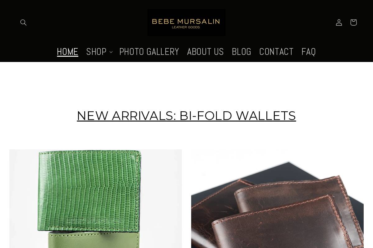 bebemursalin.com homepage screenshot