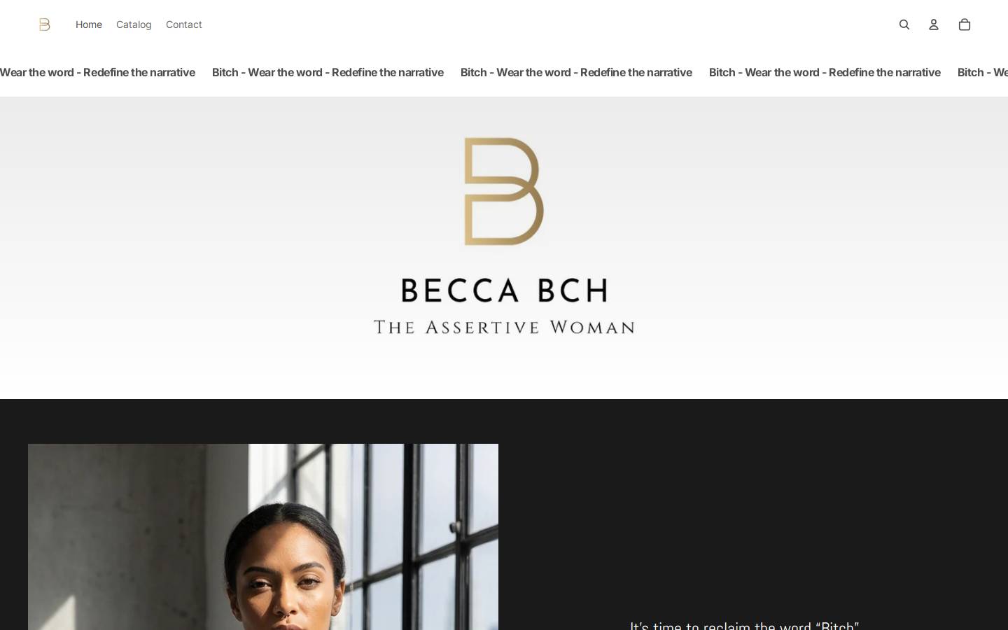 beccabch.com homepage screenshot