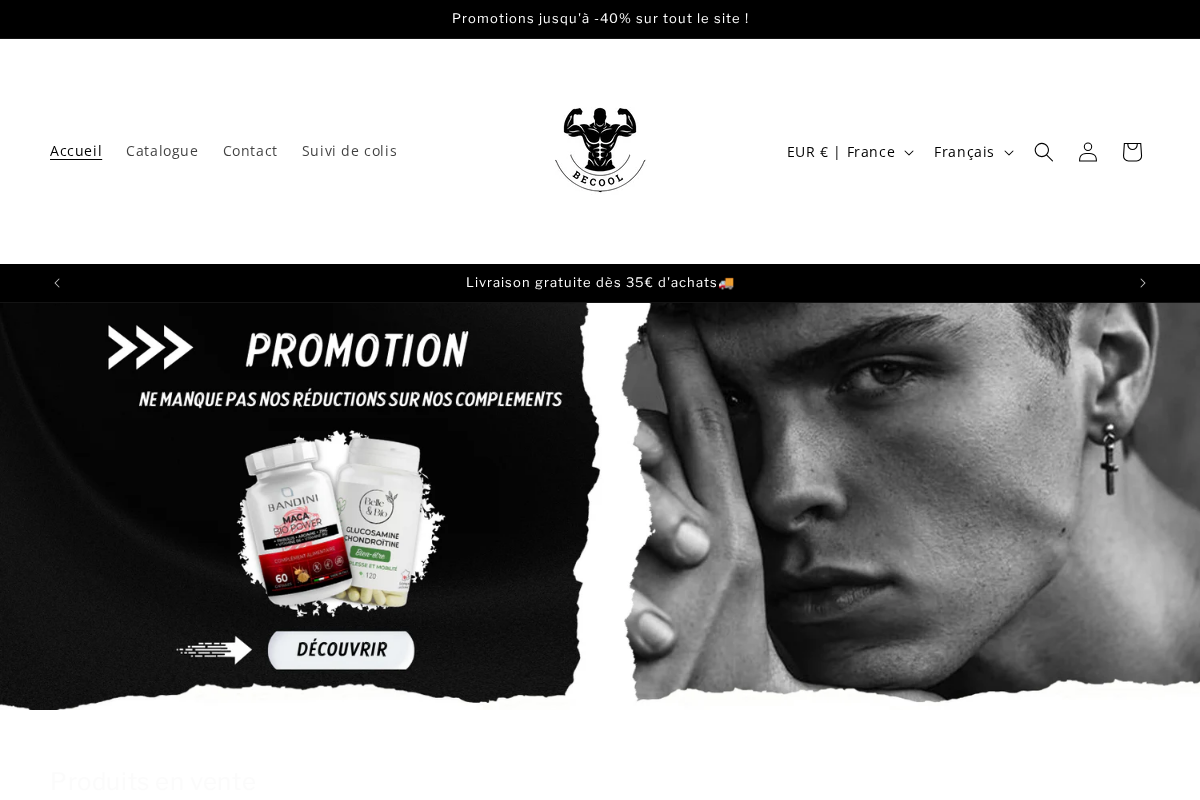 BeCool homepage screenshot