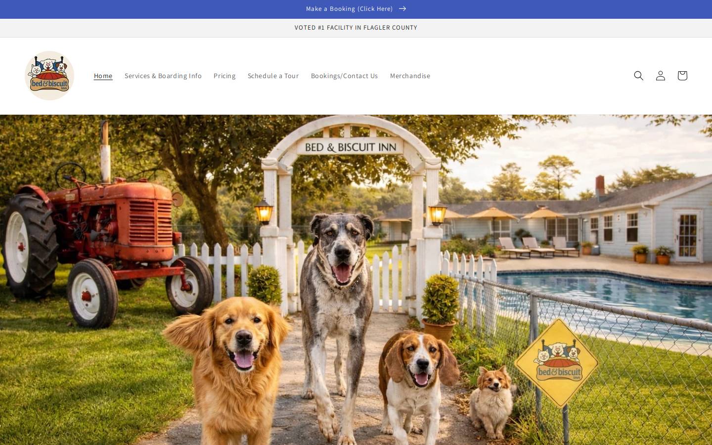 bedandbiscuitinn.com homepage screenshot