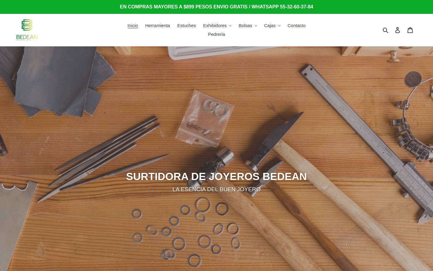 bedean.com.mx homepage screenshot