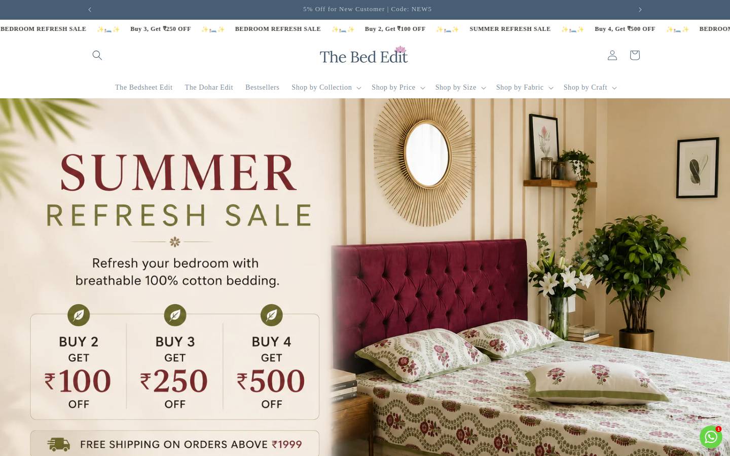 bededit.com homepage screenshot