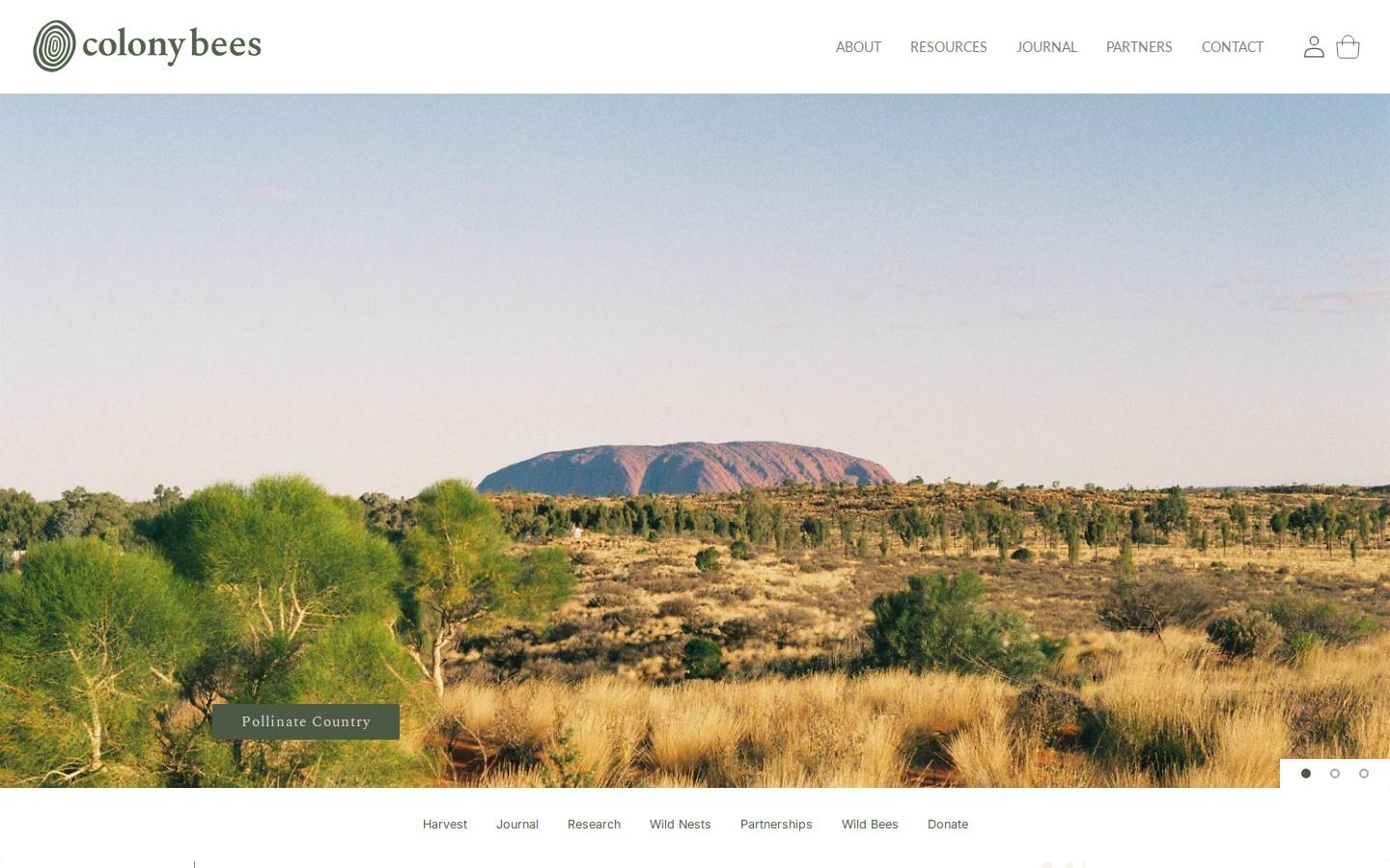 bee.org.au homepage screenshot