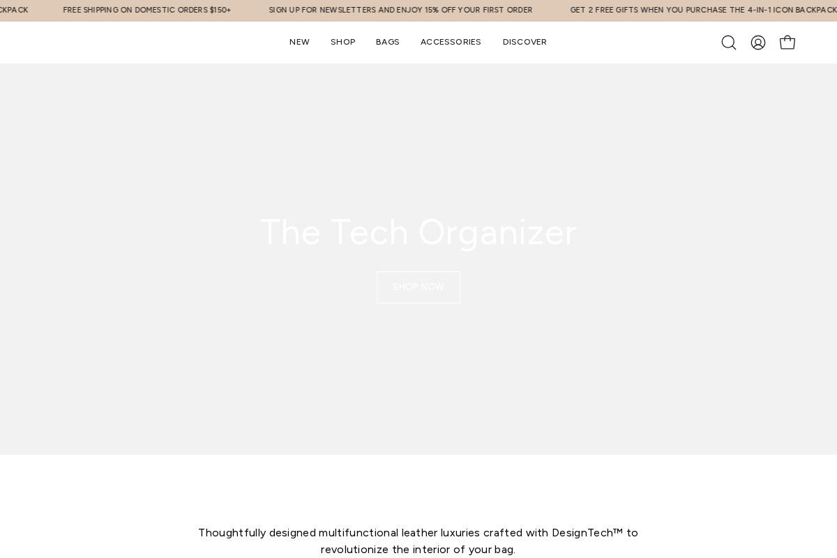 beeandkin.com homepage screenshot