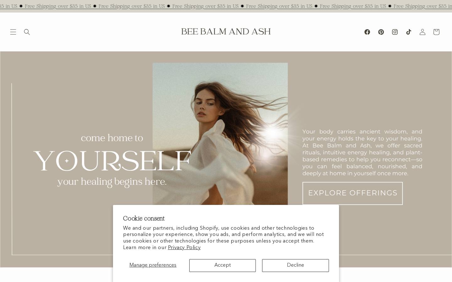 beebalmash.com homepage screenshot