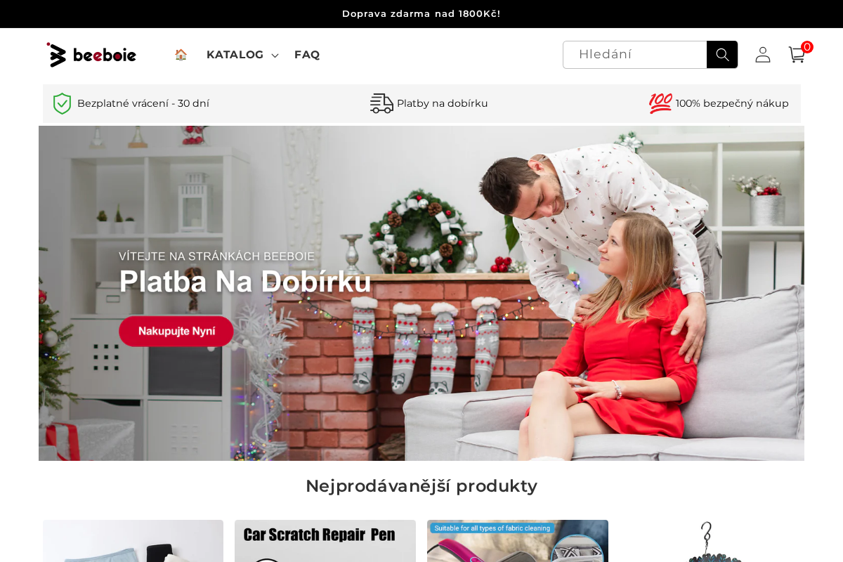 Beeboie homepage screenshot