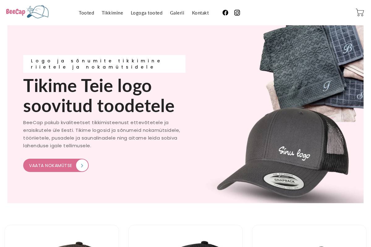 beecap.eu homepage screenshot