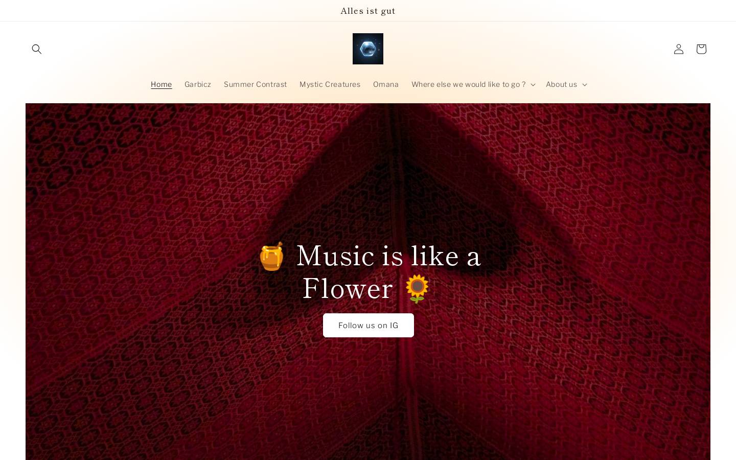 beecircus.com homepage screenshot