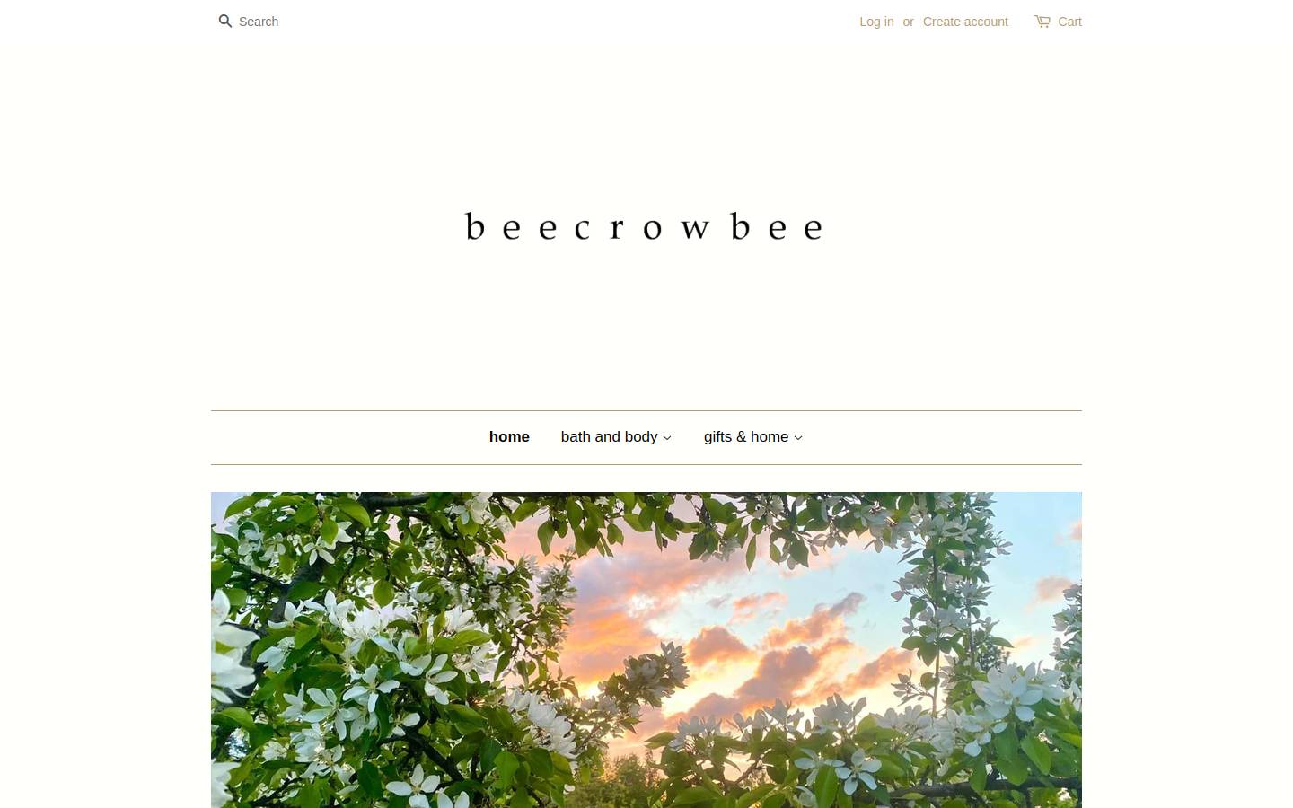 beecrowbee.com homepage screenshot