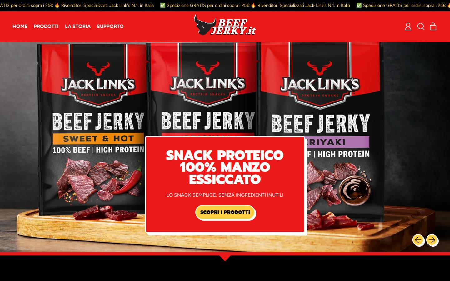 beefjerky.it homepage screenshot