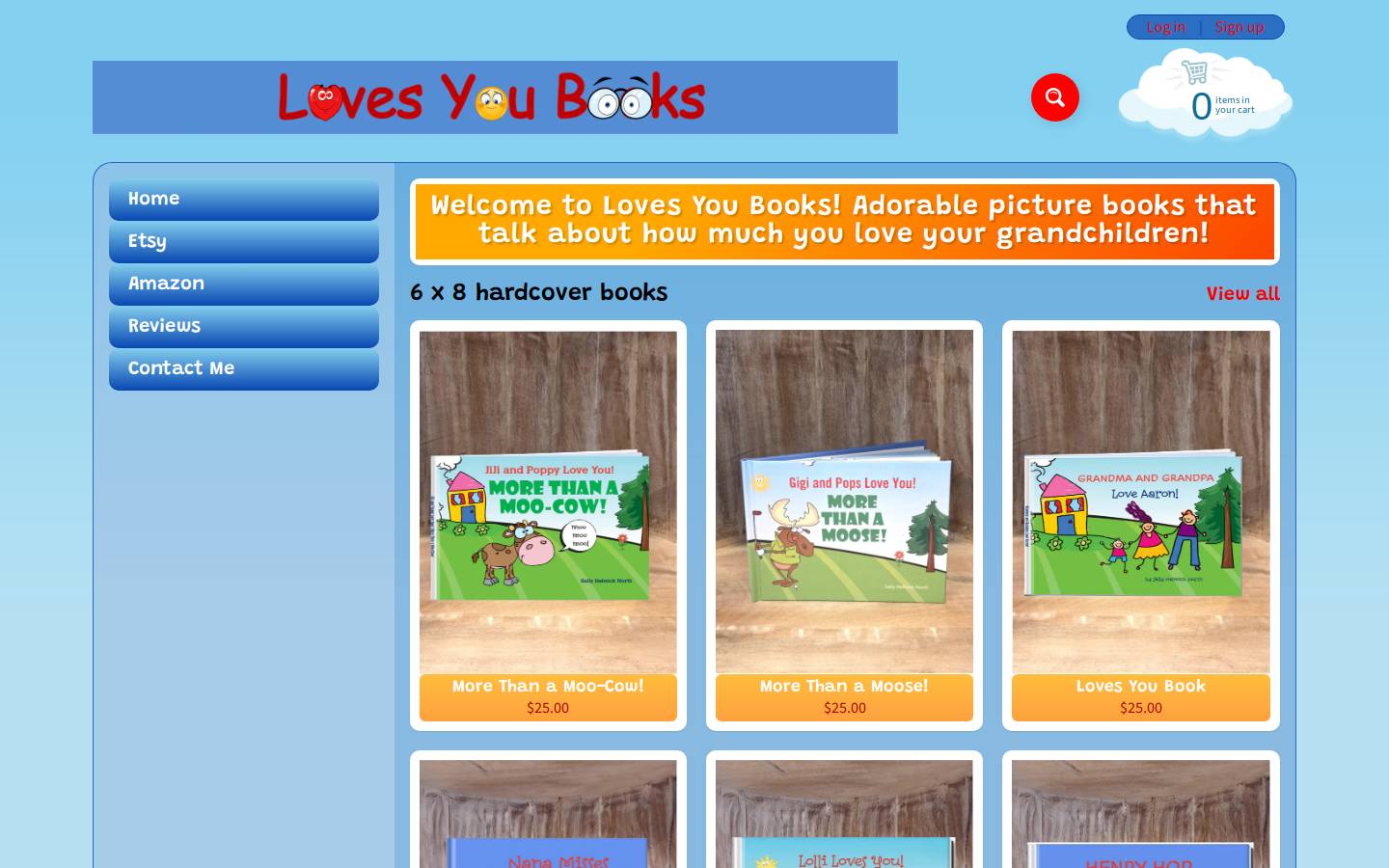 beehappybooks.com homepage screenshot