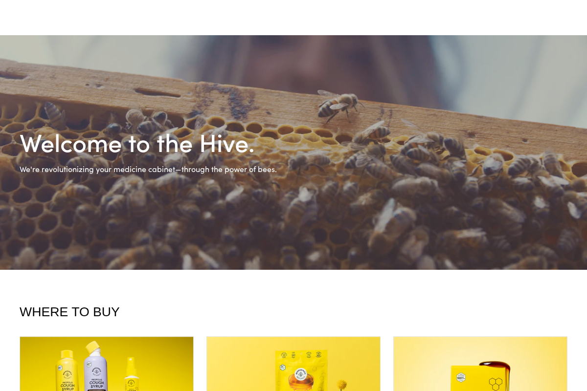 beekeepersnaturals.ca homepage screenshot