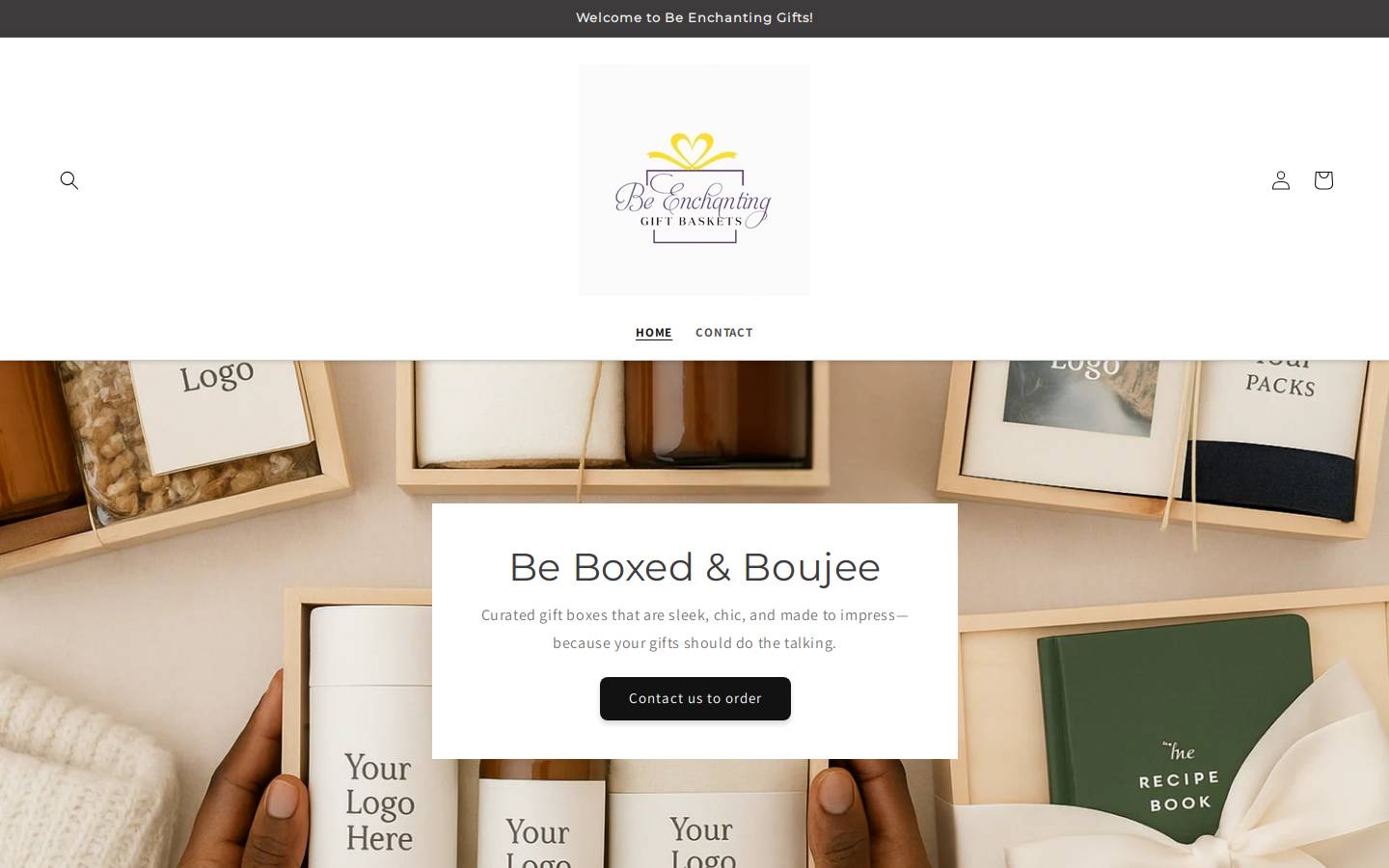 beenchantinggifts.com homepage screenshot